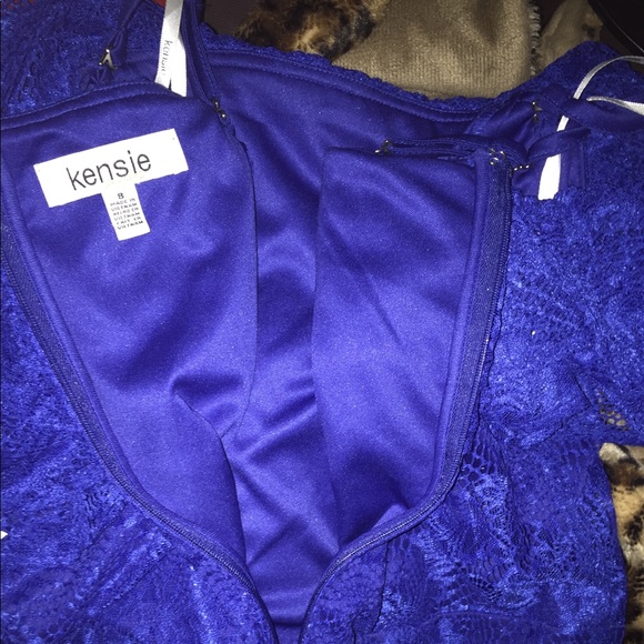 💖 KENSIE OFF THE SHOULDER RUFFLE LACE DRESS - Picture 6 of 6